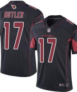Nike Arizona Cardinals #17 Hakeem Butler Black Men's Stitched NFL Limited Rush Jersey Men's