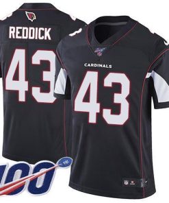 Nike Arizona Cardinals #43 Haason Reddick Black Alternate Men's Stitched NFL 100th Season Vapor Limited Jersey Men's
