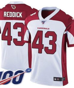 Nike Arizona Cardinals #43 Haason Reddick White Men's Stitched NFL 100th Season Vapor Limited Jersey Men's