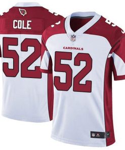 Nike Arizona Cardinals #52 Mason Cole White Men's Stitched NFL Vapor Untouchable Limited Jersey Men's