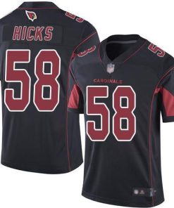 Nike Arizona Cardinals #58 Jordan Hicks Black Men's Stitched NFL Limited Rush Jersey Men's