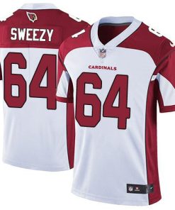 Nike Arizona Cardinals #64 J.R. Sweezy White Men's Stitched NFL Vapor Untouchable Limited Jersey Men's