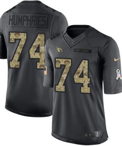 Nike Arizona Cardinals #74 D.J. Humphries Black Men's Stitched NFL Limited 2016 Salute to Service Jersey Men's
