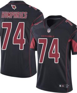 Nike Arizona Cardinals #74 D.J. Humphries Black Men's Stitched NFL Limited Rush Jersey Men's