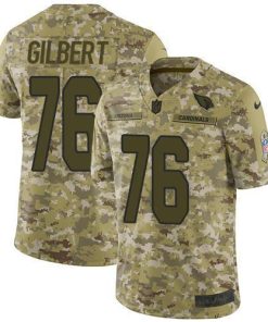 Nike Arizona Cardinals #76 Marcus Gilbert Camo Men's Stitched NFL Limited 2018 Salute To Service Jersey Men's