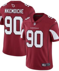 Nike Arizona Cardinals #90 Robert Nkemdiche Red Team Color Men's Stitched NFL Vapor Untouchable Limited Jersey Men's