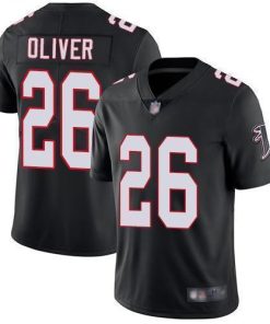 Nike Atlanta Falcons #20 Isaiah Oliver Black Alternate Men's Stitched NFL Vapor Untouchable Limited Jersey Men's