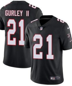 Nike Atlanta Falcons #21 Todd Gurley II Black Alternate Men's Stitched NFL Vapor Untouchable Limited Jersey Men's