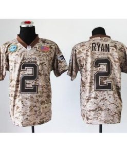 Nike Atlanta Falcons #2 Matt Ryan Camo Men's Stitched NFL New Elite USMC Jersey Men's