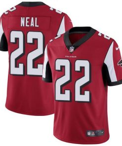 Nike Atlanta Falcons #22 Keanu Neal Red Team Color Men's Stitched NFL Vapor Untouchable Limited Jersey Men's