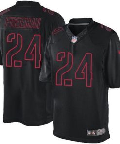 Nike Atlanta Falcons #24 Devonta Freeman Black Men's Stitched NFL Impact Limited Jersey Men's