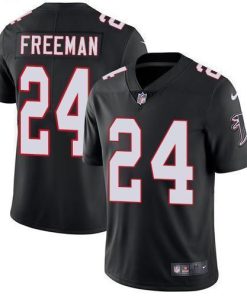Nike Atlanta Falcons #24 Devonta Freeman Black Alternate Men's Stitched NFL Vapor Untouchable Limited Jersey Men's