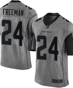 Nike Atlanta Falcons #24 Devonta Freeman Gray Men's Stitched NFL Limited Gridiron Gray Jersey Men's