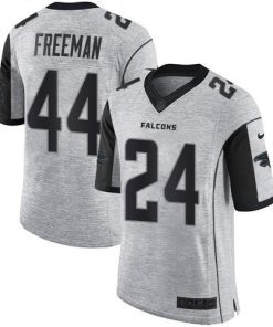 Nike Atlanta Falcons #24 Devonta Freeman Gray Men's Stitched NFL Limited Gridiron Gray II Jersey Men's