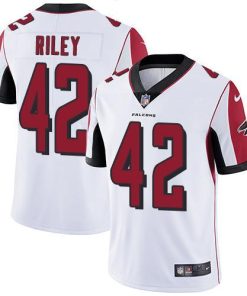 Nike Atlanta Falcons #42 Duke Riley White Men's Stitched NFL Vapor Untouchable Limited Jersey Men's