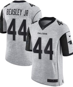 Nike Atlanta Falcons #44 Vic Beasley Jr Gray Men's Stitched NFL Limited Gridiron Gray II Jersey Men's