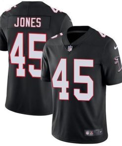 Nike Atlanta Falcons #45 Deion Jones Black Alternate Men's Stitched NFL Vapor Untouchable Limited Jersey Men's