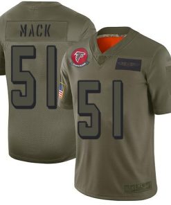 Nike Atlanta Falcons #51 Alex Mack Camo Men's Stitched NFL Limited 2019 Salute To Service Jersey Men's