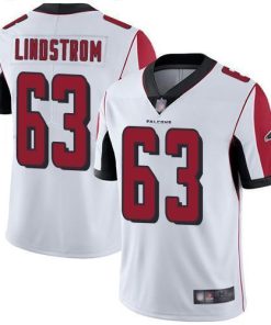 Nike Atlanta Falcons #63 Chris Lindstrom White Men's Stitched NFL Vapor Untouchable Limited Jersey Men's