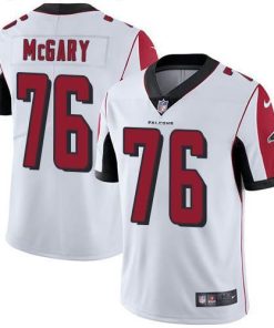Nike Atlanta Falcons #76 Kaleb McGary White Men's Stitched NFL Vapor Untouchable Limited Jersey Men's