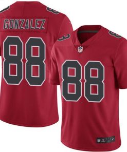 Nike Atlanta Falcons #88 Tony Gonzalez Red Men's Stitched NFL Limited Rush Jersey Men's