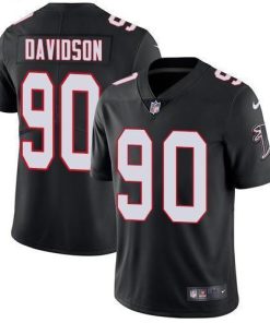 Nike Atlanta Falcons #90 Marlon Davidson Black Alternate Men's Stitched NFL Vapor Untouchable Limited Jersey Men's