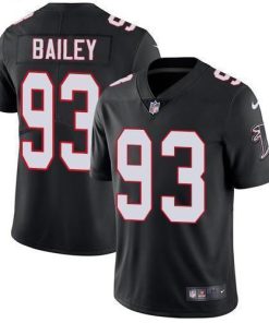 Nike Atlanta Falcons #93 Allen Bailey Black Alternate Men's Stitched NFL Vapor Untouchable Limited Jersey Men's