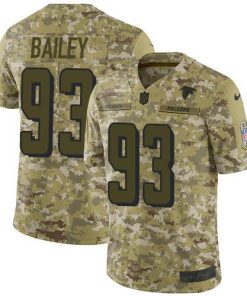 Nike Atlanta Falcons #93 Allen Bailey Camo Men's Stitched NFL Limited 2018 Salute To Service Jersey Men's