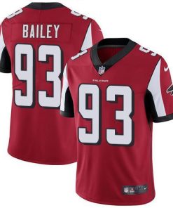 Nike Atlanta Falcons #93 Allen Bailey Red Team Color Men's Stitched NFL Vapor Untouchable Limited Jersey Men's