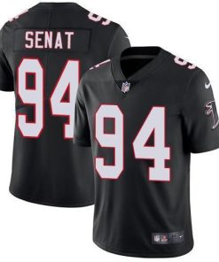 Nike Atlanta Falcons #94 Deadrin Senat Black Alternate Men's Stitched NFL Vapor Untouchable Limited Jersey Men's