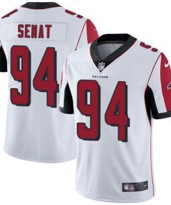 Nike Atlanta Falcons #94 Deadrin Senat White Men's Stitched NFL Vapor Untouchable Limited Jersey Men's