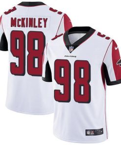 Nike Atlanta Falcons #98 Takkarist McKinley White Men's Stitched NFL Vapor Untouchable Limited Jersey Men's