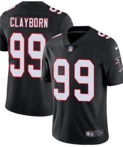 Nike Atlanta Falcons #99 Adrian Clayborn Black Alternate Men's Stitched NFL Vapor Untouchable Limited Jersey Men's