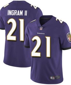 Nike Baltimore Ravens #21 Mark Ingram II Purple Team Color Men's Stitched NFL Vapor Untouchable Limited Jersey Men's