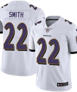 Nike Baltimore Ravens #22 Jimmy Smith White Men's Stitched NFL Vapor Untouchable Limited Jersey Men's