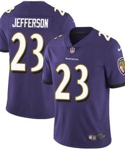 Nike Baltimore Ravens #23 Tony Jefferson Purple Team Color Men's Stitched NFL Vapor Untouchable Limited Jersey Men's