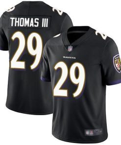 Nike Baltimore Ravens #29 Earl Thomas III Black Alternate Men's Stitched NFL Vapor Untouchable Limited Jersey Men's