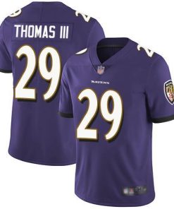 Nike Baltimore Ravens #29 Earl Thomas III Purple Team Color Men's Stitched NFL Vapor Untouchable Limited Jersey Men's