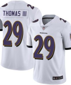 Nike Baltimore Ravens #29 Earl Thomas III White Men's Stitched NFL Vapor Untouchable Limited Jersey Men's