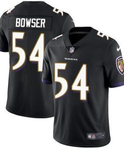 Nike Baltimore Ravens #54 Tyus Bowser Black Alternate Men's Stitched NFL Vapor Untouchable Limited Jersey Men's