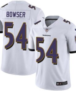 Nike Baltimore Ravens #54 Tyus Bowser White Men's Stitched NFL Vapor Untouchable Limited Jersey Men's