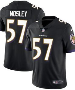 Nike Baltimore Ravens #57 C.J. Mosley Black Alternate Men's Stitched NFL Vapor Untouchable Limited Jersey Men's