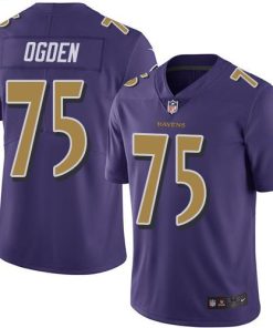 Nike Baltimore Ravens #75 Jonathan Ogden Purple Men's Stitched NFL Limited Rush Jersey Men's
