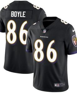 Nike Baltimore Ravens #86 Nick Boyle Black Alternate Men's Stitched NFL Vapor Untouchable Limited Jersey Men's