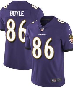 Nike Baltimore Ravens #86 Nick Boyle Purple Team Color Men's Stitched NFL Vapor Untouchable Limited Jersey Men's