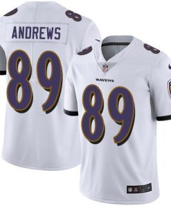 Nike Baltimore Ravens #89 Mark Andrews White Men's Stitched NFL Vapor Untouchable Limited Jersey Men's
