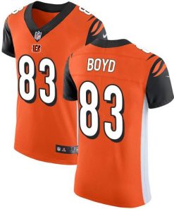 Nike Bengals #83 Tyler Boyd Orange Alternate Men's Stitched NFL Vapor Untouchable Elite Jersey