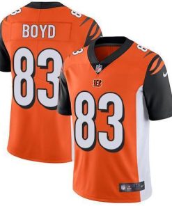 Nike Bengals #83 Tyler Boyd Orange Alternate Men's Stitched NFL Vapor Untouchable Limited Jersey
