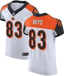 Nike Bengals #83 Tyler Boyd White Men's Stitched NFL Vapor Untouchable Elite Jersey