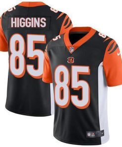 Nike Bengals #85 Tee Higgins Black Team Color Men's Stitched NFL Vapor Untouchable Limited Jersey